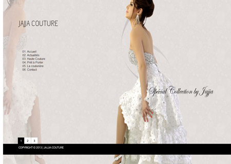 Site Web Jajja Couture